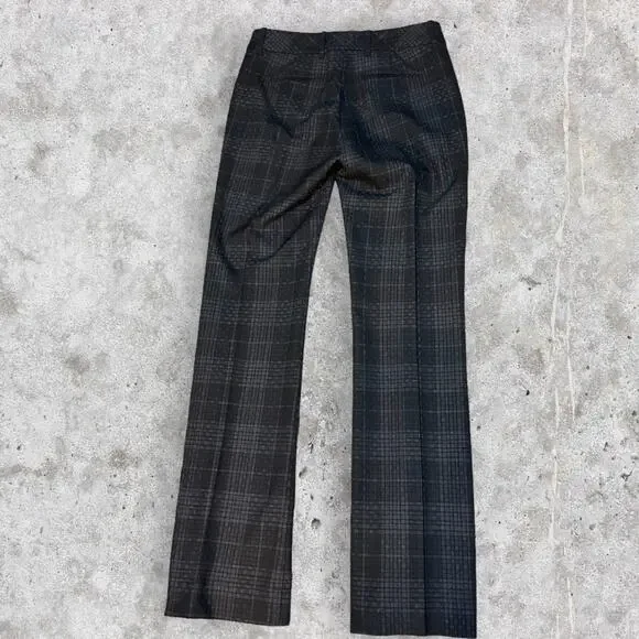 Elie Tahari Anna Shadow Plaid Pants EUC